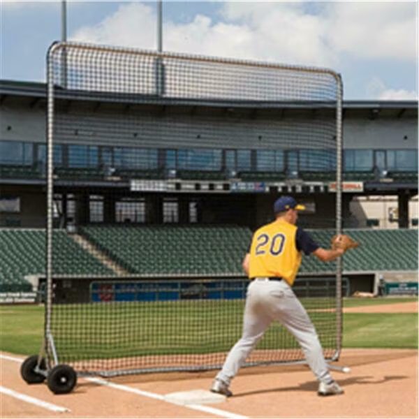 Pro-Base-Fungo Replacement Net - 8 By 8-Foot, Garware Wall Ropes, Mfr#: BSFPRO8N
